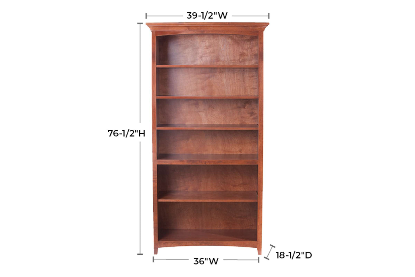 McKenzie Center Wall Unit - Whittier Wood