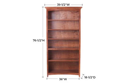 McKenzie Center Wall Unit - Whittier Wood