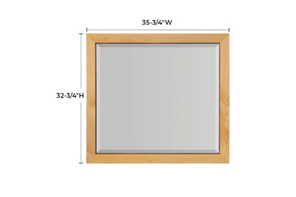 Addison Beveled Mirror - Whittier Wood