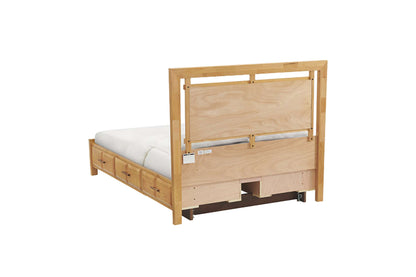 Addison Panel Storage Bed - Whittier Wood