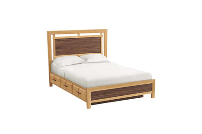 Addison Panel Storage Bed - Whittier Wood