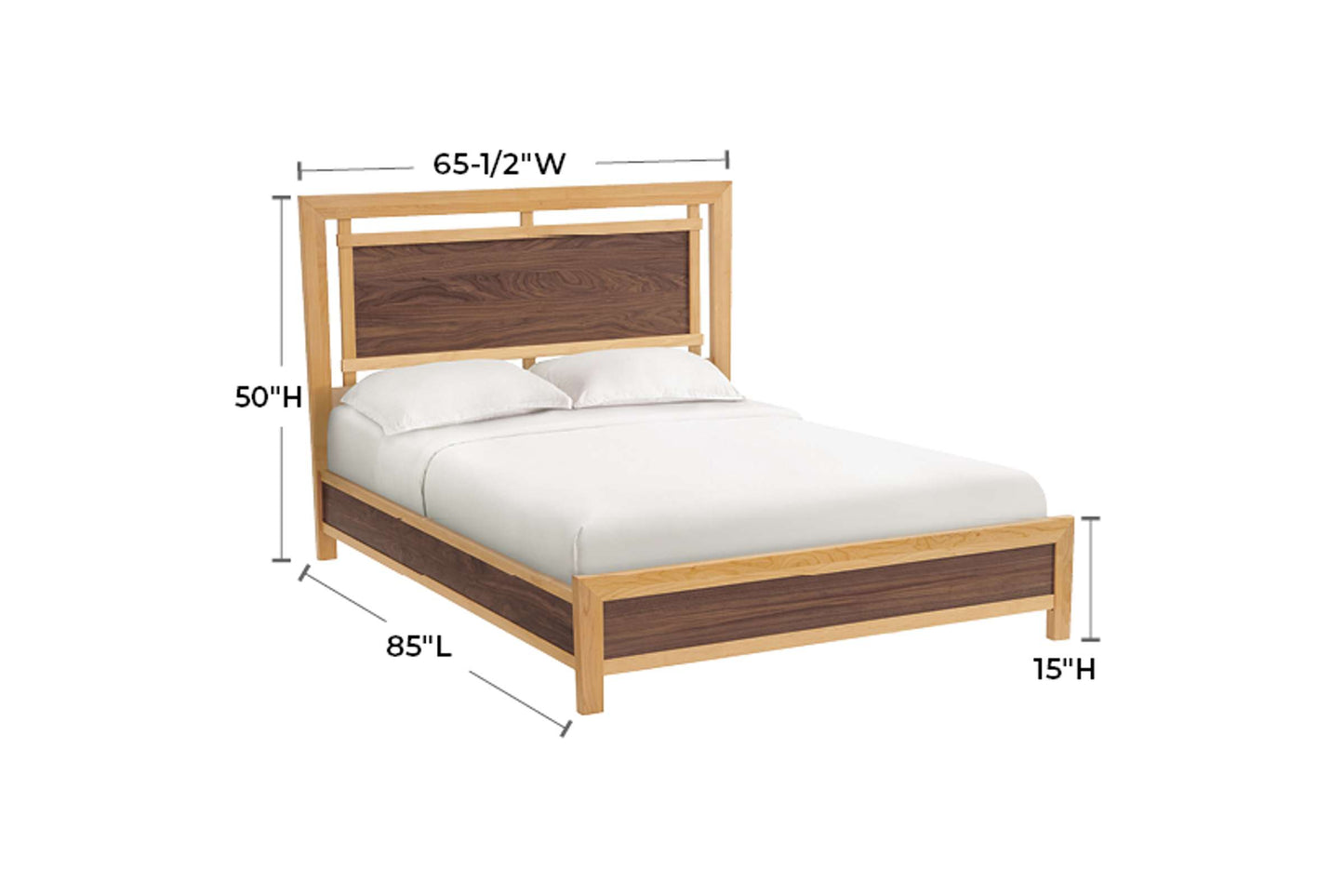 Addison Panel Bed - Whittier Wood