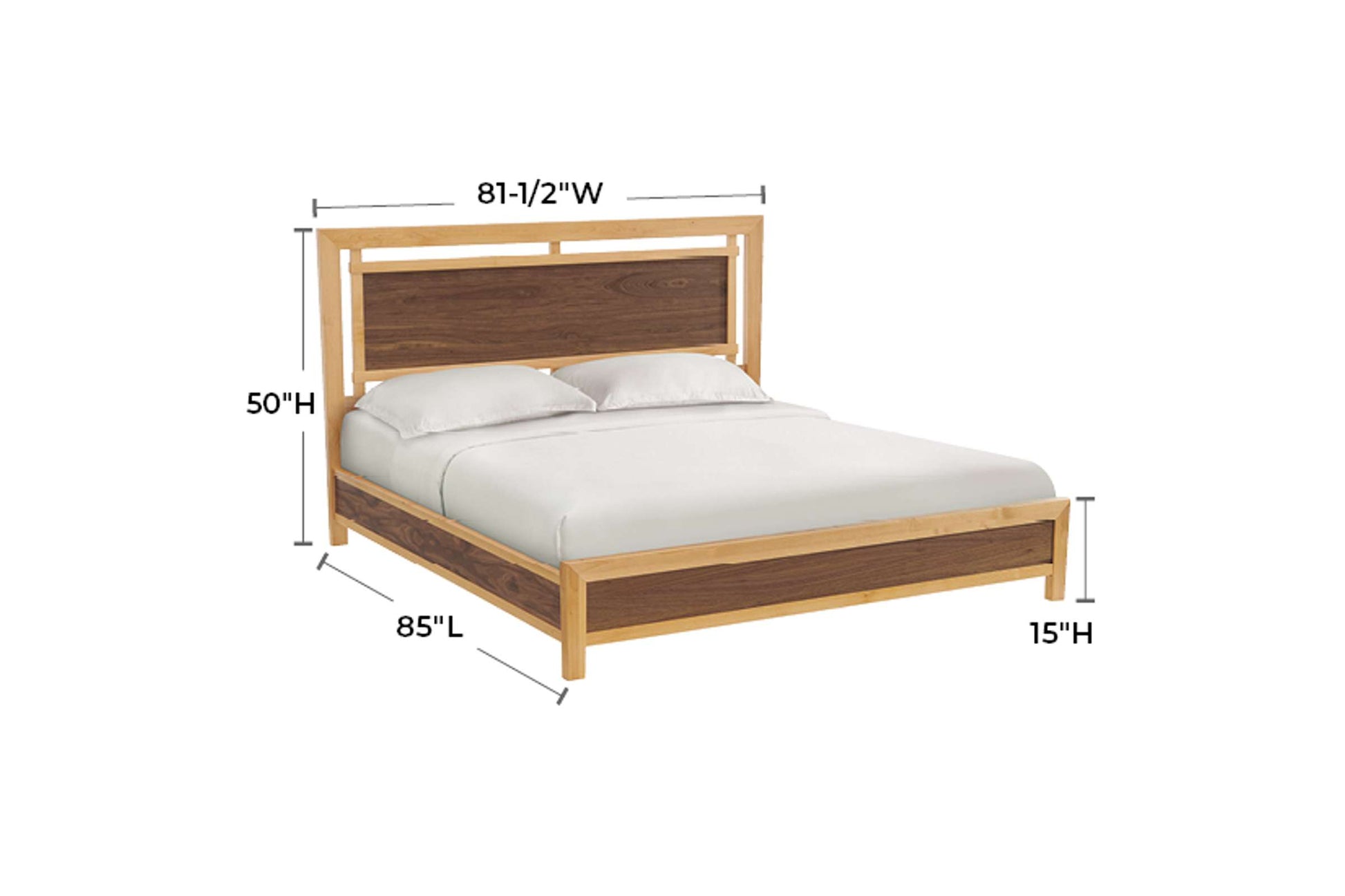 Addison Panel Bed - Whittier Wood