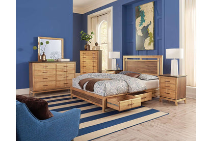 Addison Panel Storage Bed - Whittier Wood