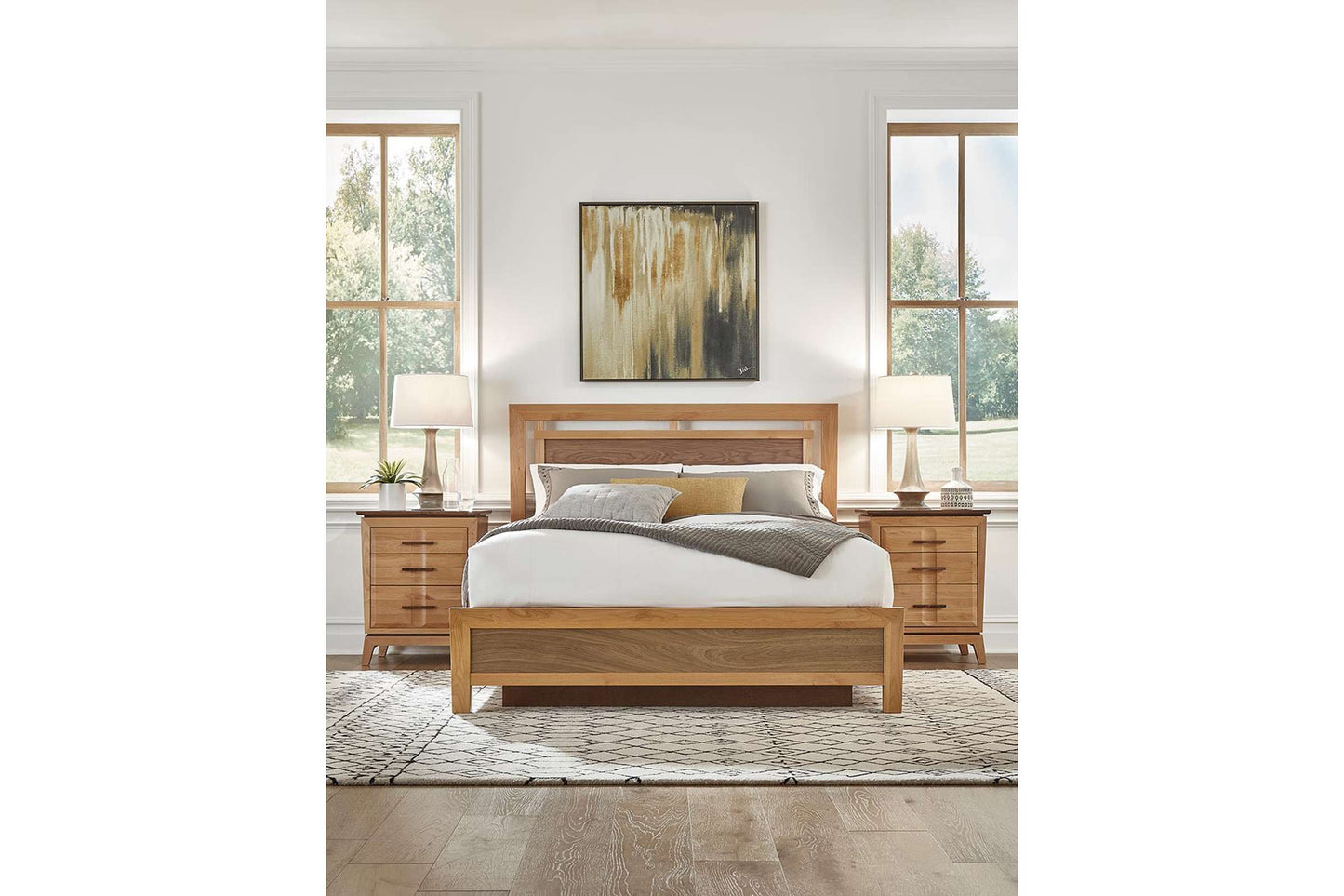 Addison Panel Storage Bed - Whittier Wood