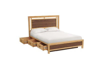 Addison Panel Storage Bed - Whittier Wood
