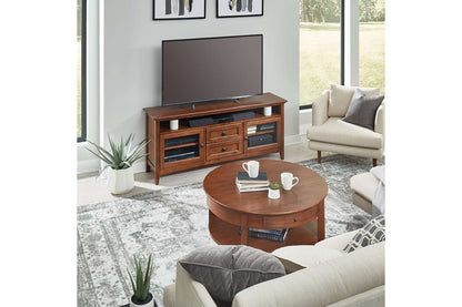 McKenzie  64" Sound Bar Media Console - Whittier Wood