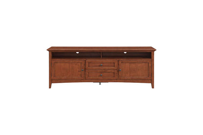 McKenzie 74" Sound Bar Media Console - Whittier Wood