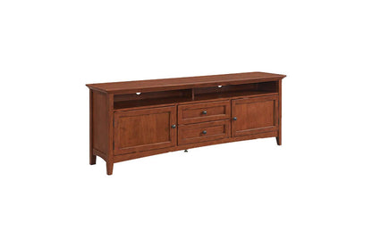McKenzie 74" Sound Bar Media Console - Whittier Wood