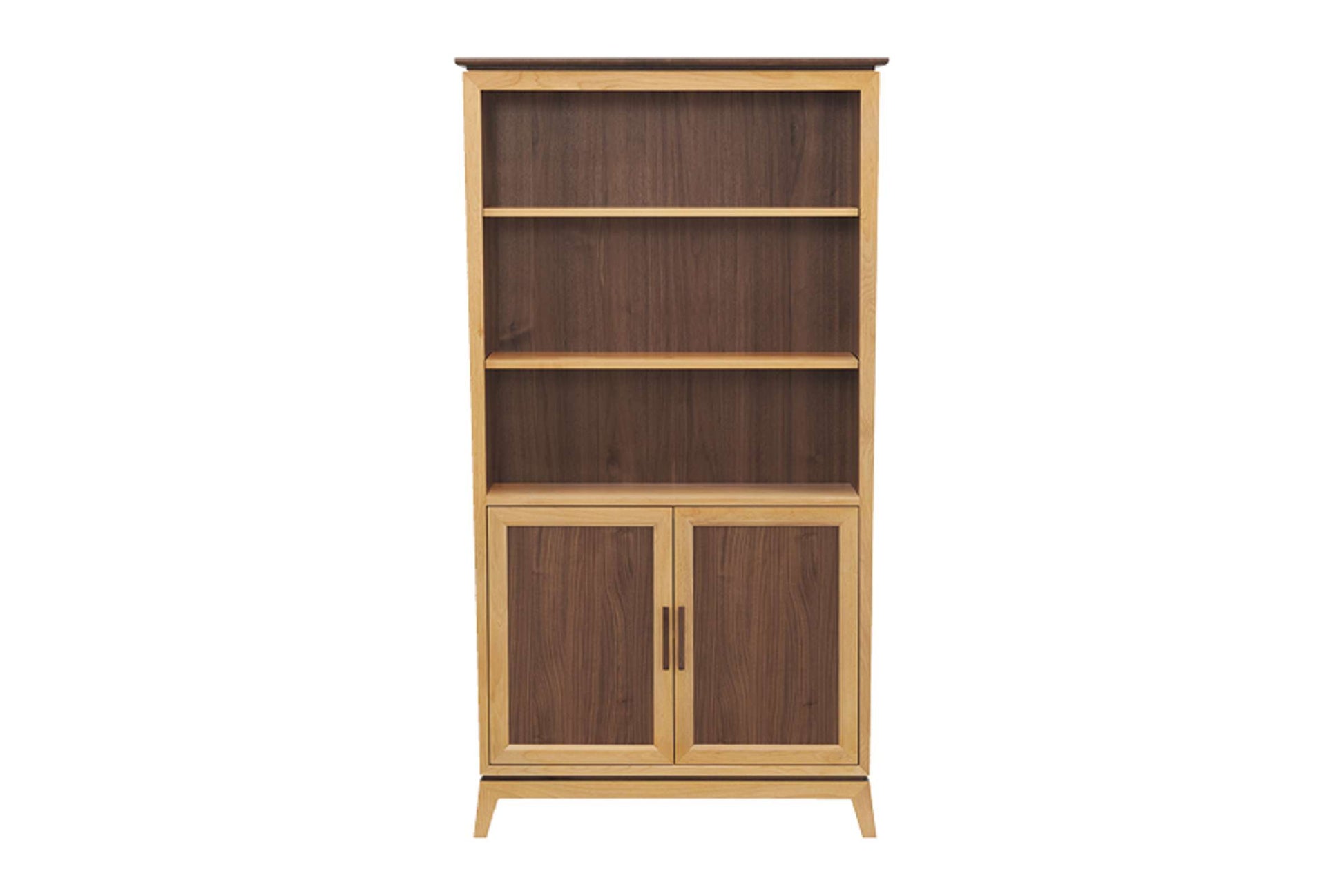 Addison 72" Bookcase with Doors - Whittier Wood