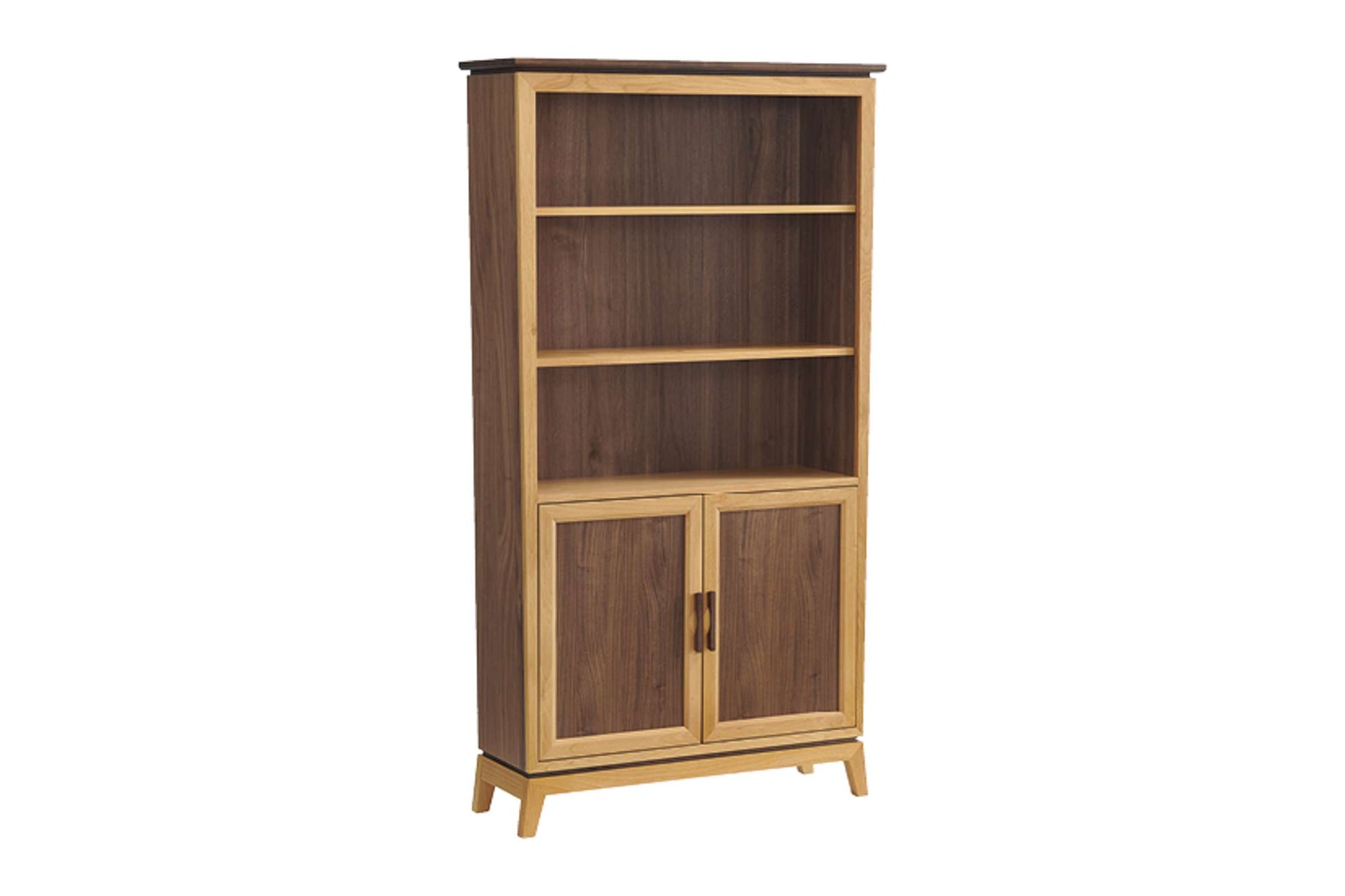 Addison 72" Bookcase with Doors - Whittier Wood