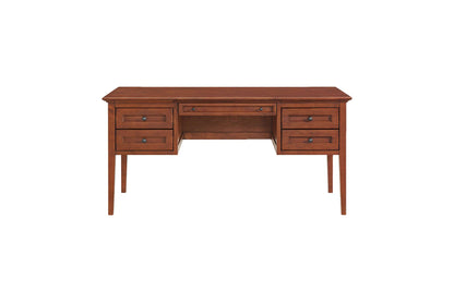 McKenzie 4-Drawer Desk - Whittier Wood