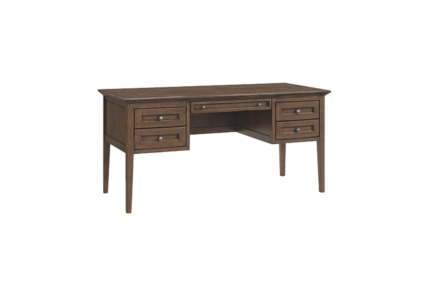 McKenzie 4-Drawer Desk - Whittier Wood