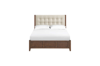 McKenzie Upholstered Panel Bed - Whittier Wood