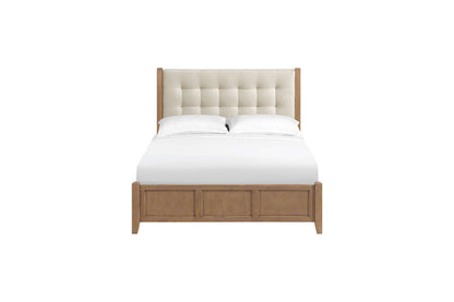 McKenzie Upholstered Panel Bed - Whittier Wood