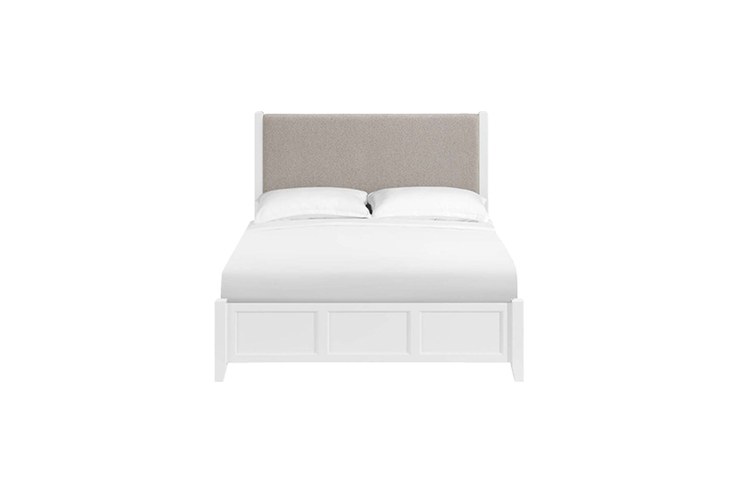 McKenzie Upholstered Panel Storage Bed - Whittier Wood