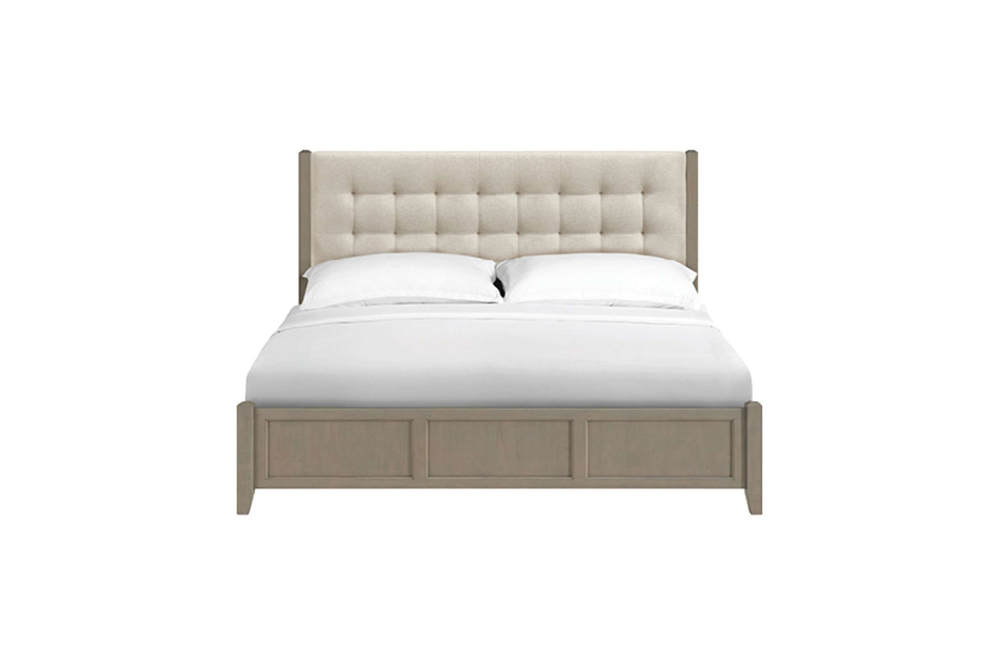 McKenzie Upholstered Panel Storage Bed - Whittier Wood