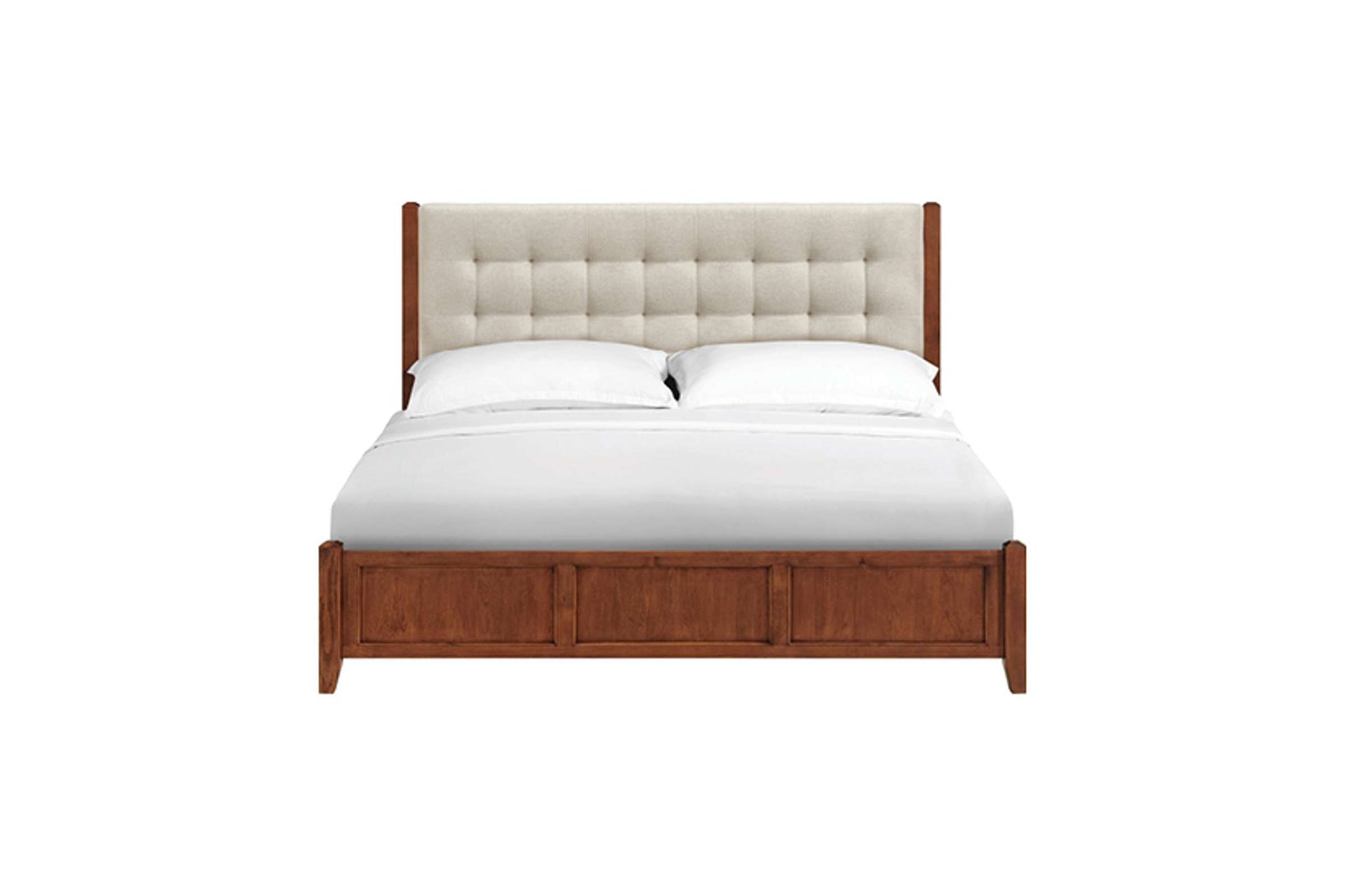 McKenzie Upholstered Panel Storage Bed - Whittier Wood