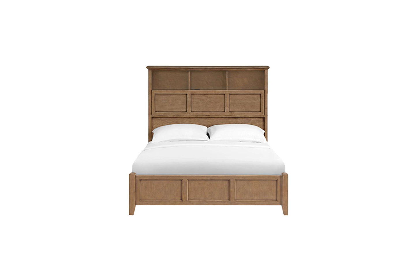 McKenzie Classic Bookcase Storage Bed - Whittier Wood