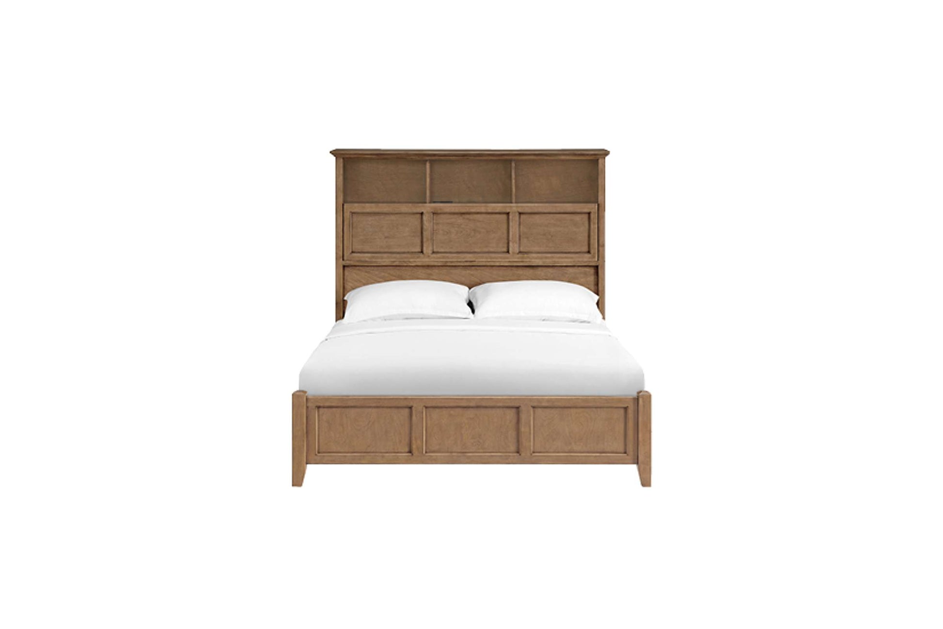 McKenzie Classic Bookcase Storage Bed - Whittier Wood