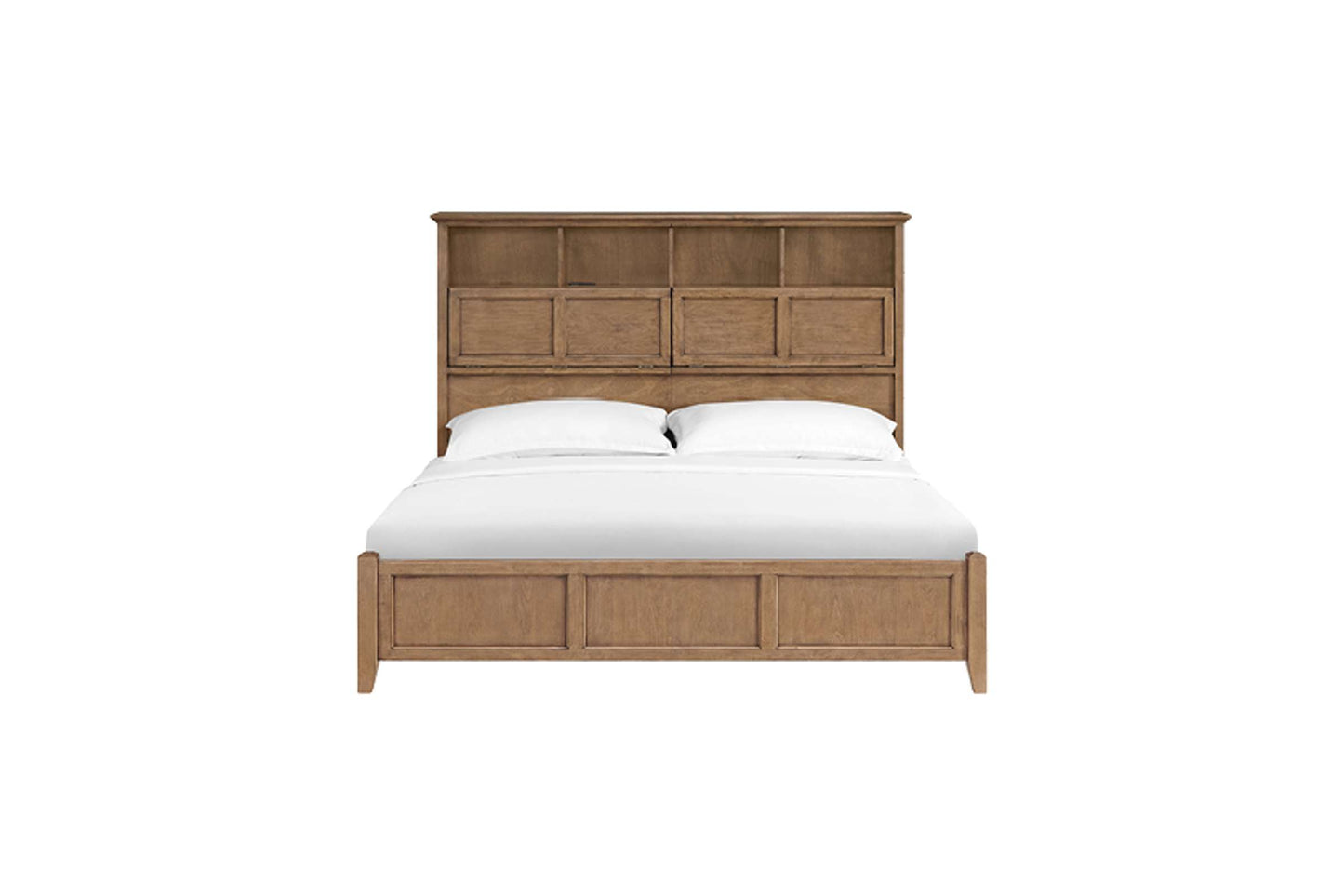 McKenzie Classic Bookcase Storage Bed - Whittier Wood