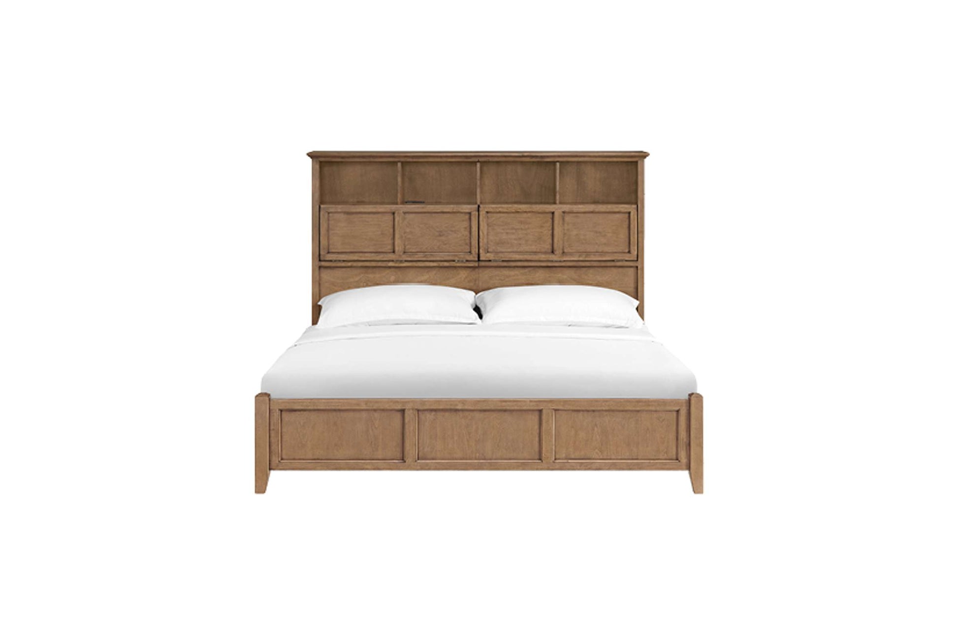 McKenzie Classic Bookcase Storage Bed - Whittier Wood