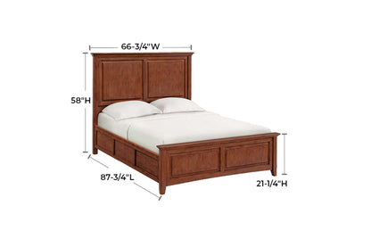 McKenzie Premier Bed - Whittier Wood