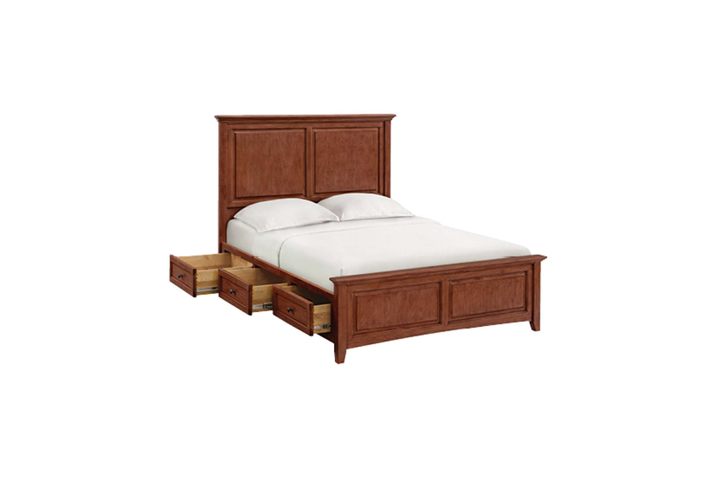 McKenzie Premier Storage Bed - Whittier Wood