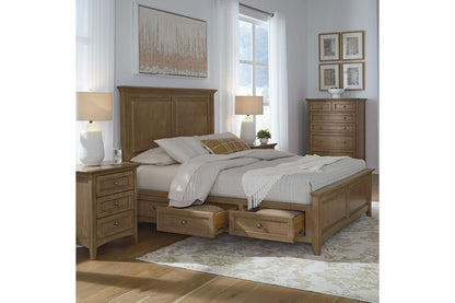 McKenzie Premier Storage Bed - Whittier Wood