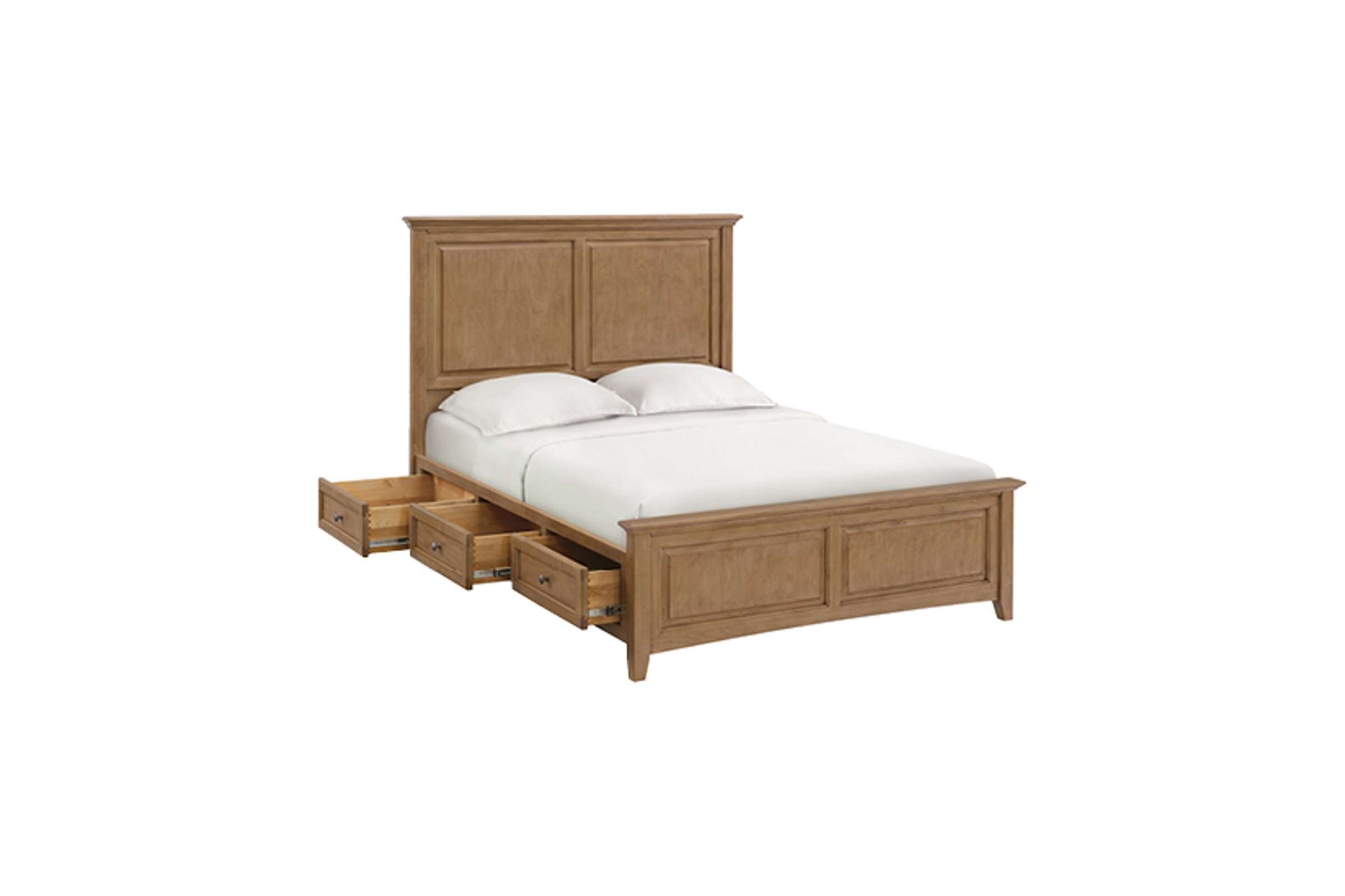 McKenzie Premier Storage Bed - Whittier Wood