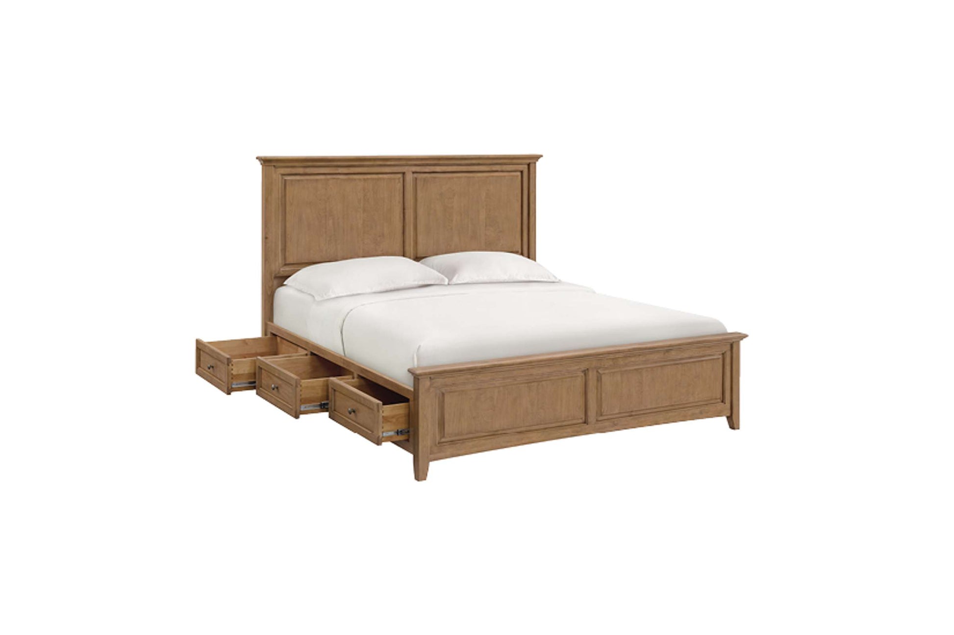 McKenzie Premier Storage Bed - Whittier Wood
