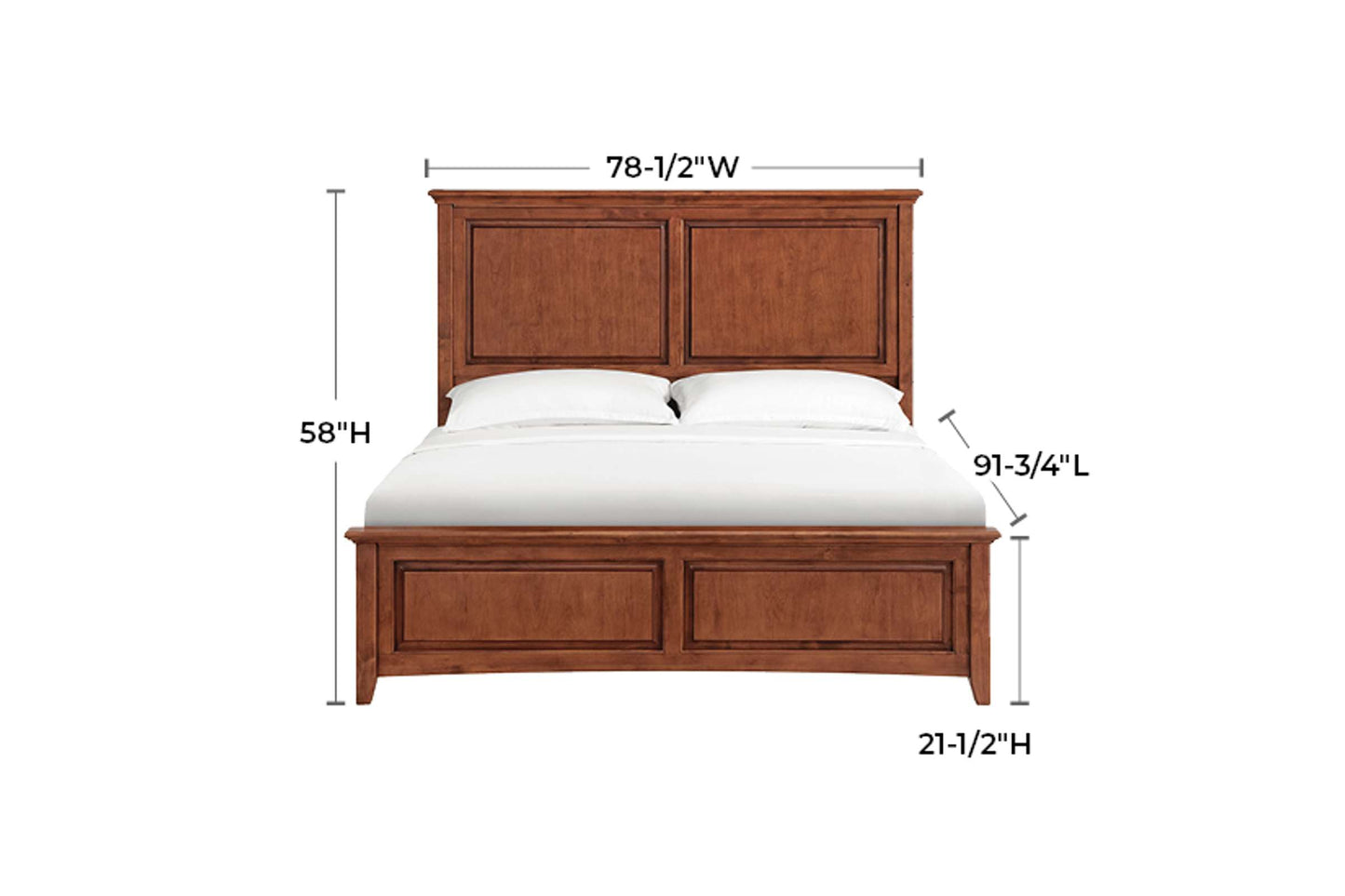 McKenzie Premier Storage Bed - Whittier Wood