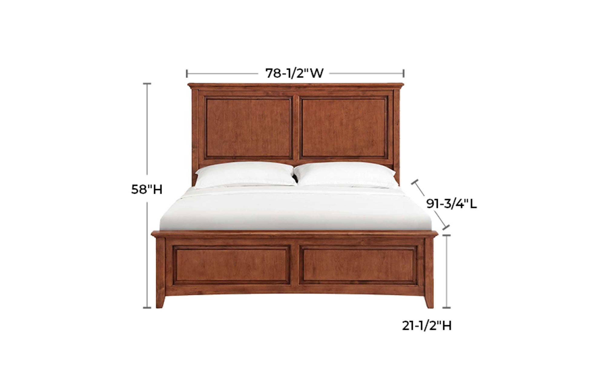 McKenzie Premier Storage Bed - Whittier Wood