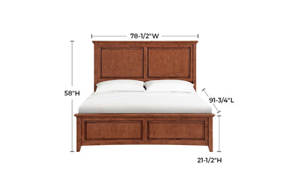 McKenzie Premier Storage Bed - Whittier Wood