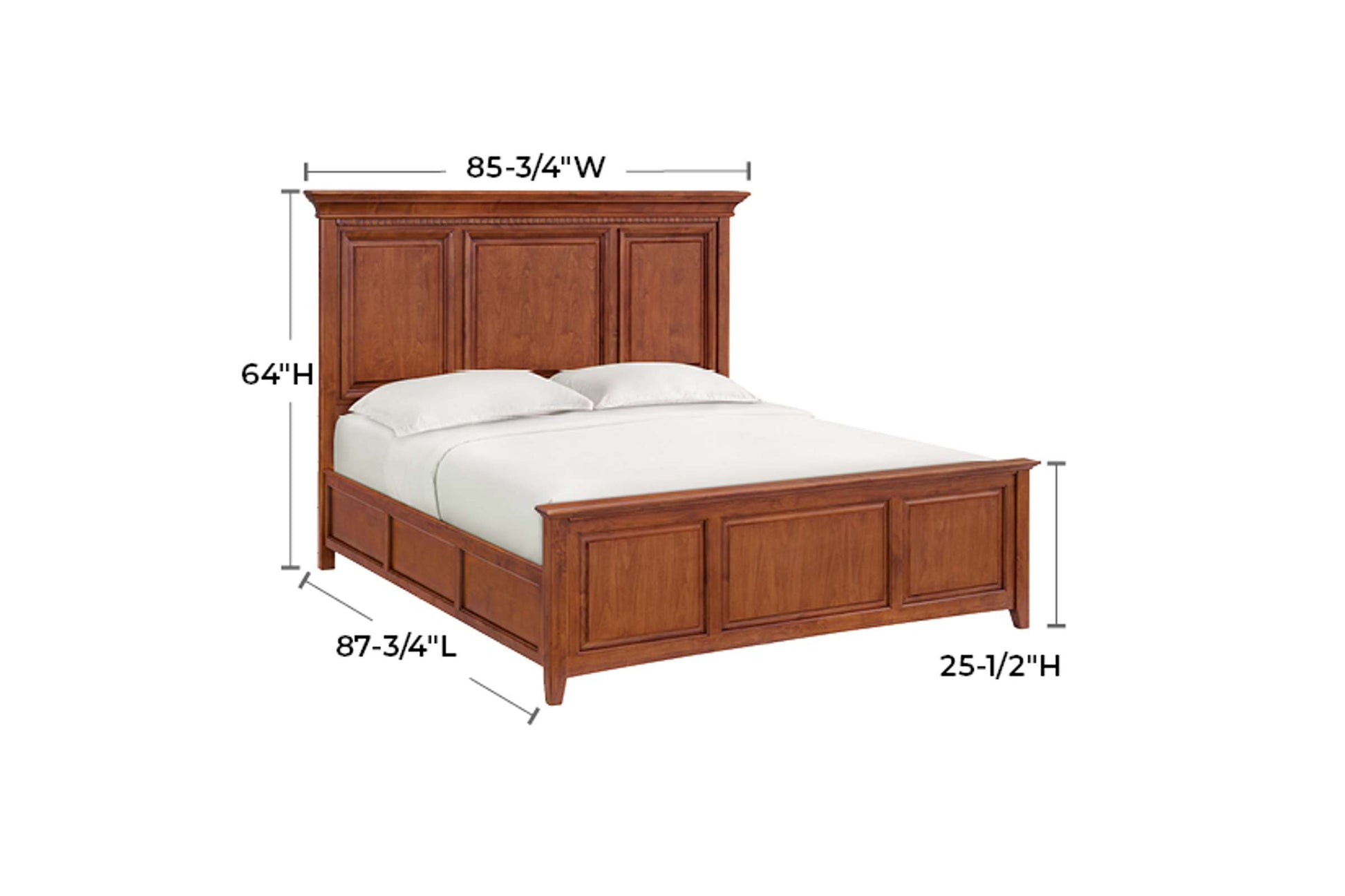 McKenzie Grand Bed - Whittier Wood