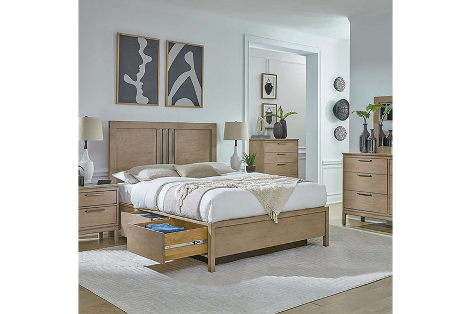 Bailey Storage Bed - Whittier Wood
