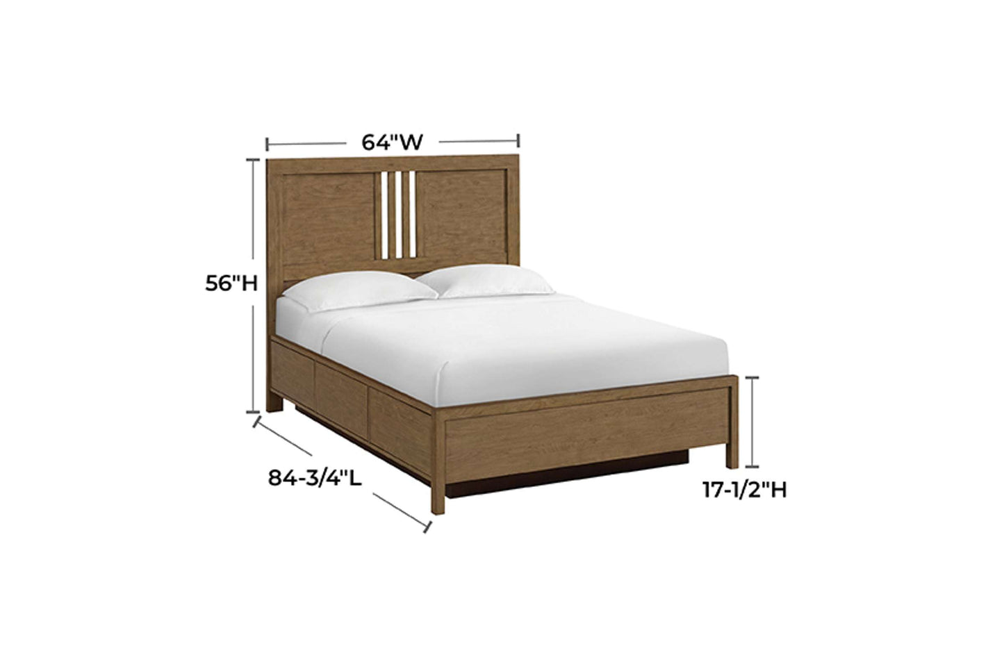 Bailey Storage Bed - Whittier Wood
