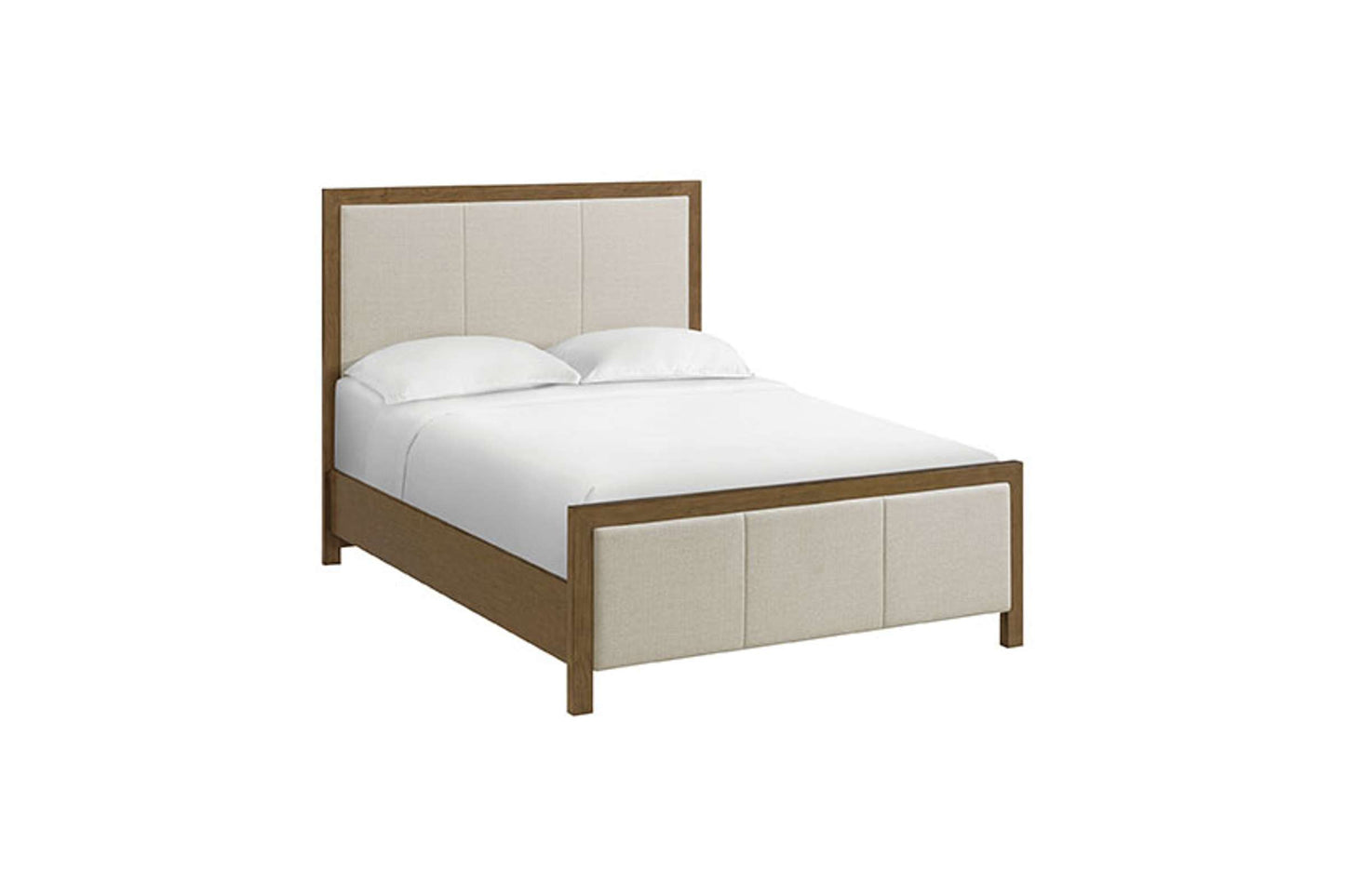 Bailey Upholstered Panel Bed - Whittier Wood