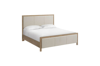 Bailey Upholstered Panel Bed - Whittier Wood