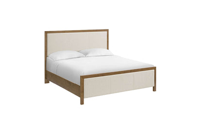 Bailey Upholstered Panel Bed - Whittier Wood