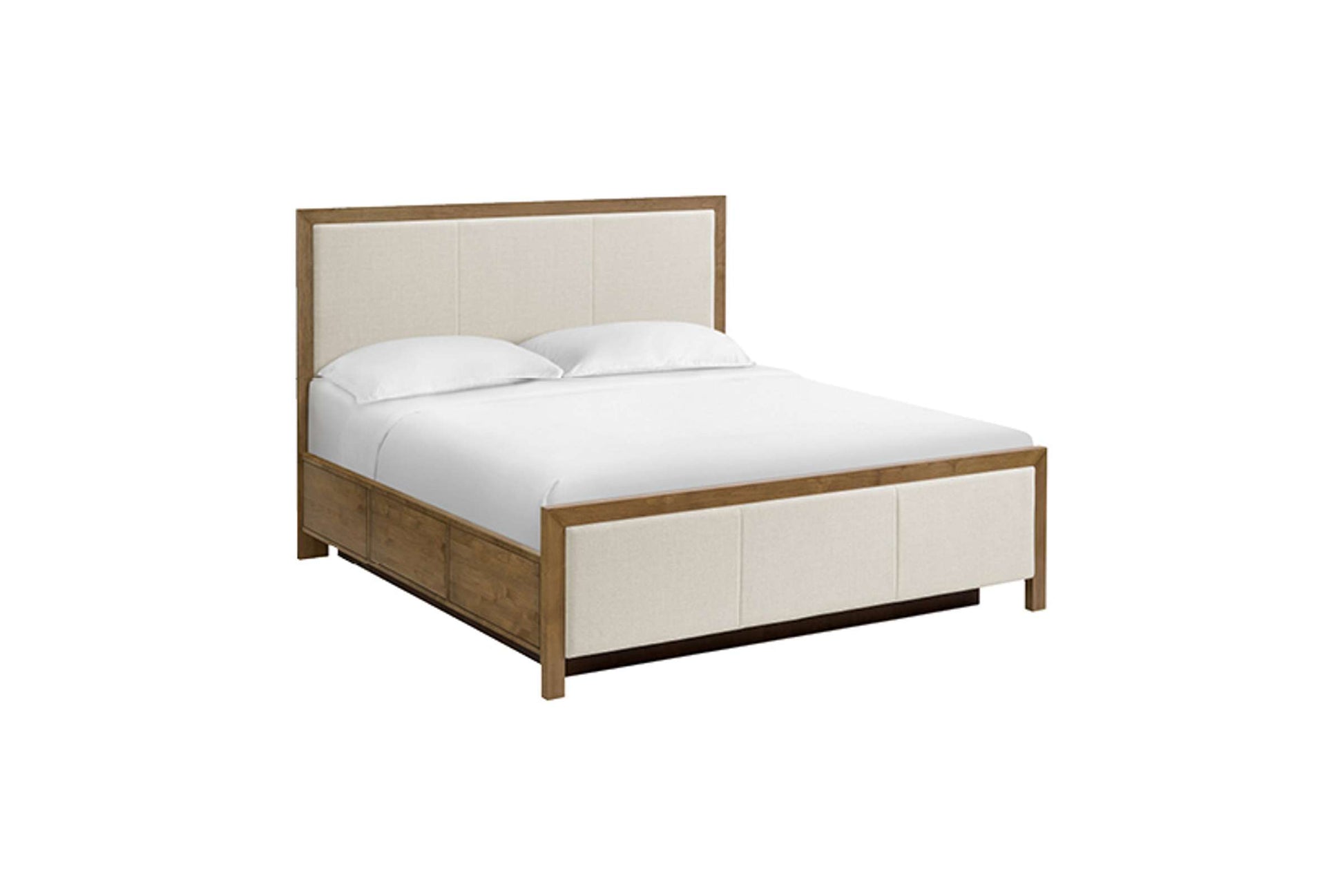 Bailey Upholstered Panel Storage Bed - Whittier Wood