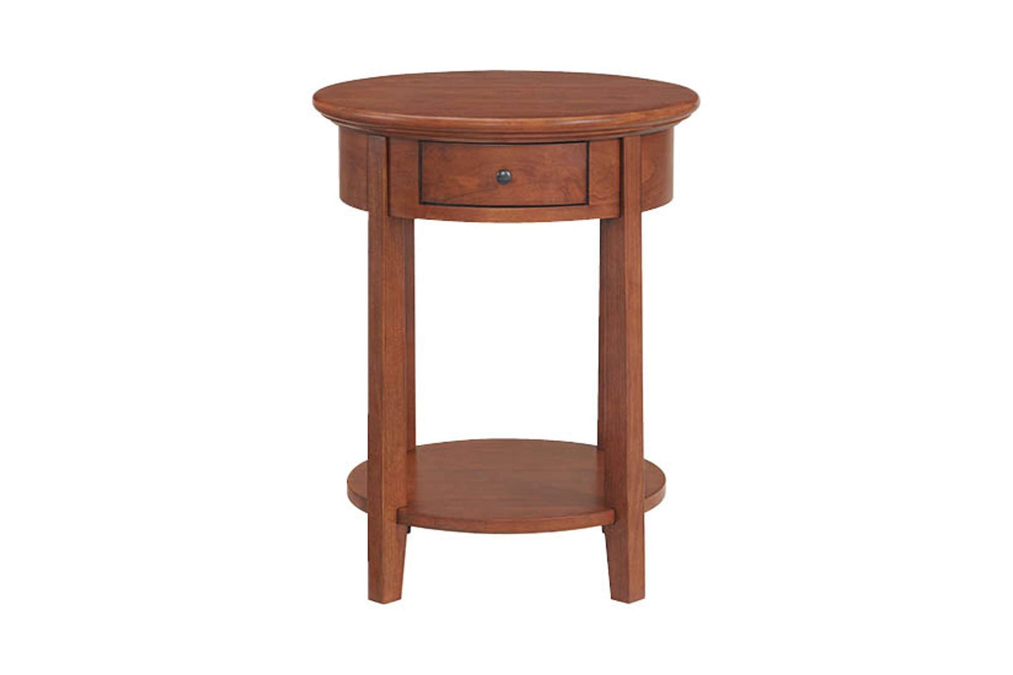 McKenzie Round Side Table - Whittier Wood
