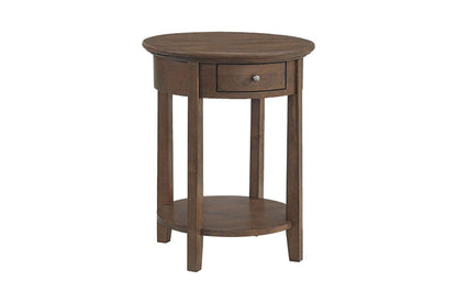 McKenzie Round Side Table - Whittier Wood