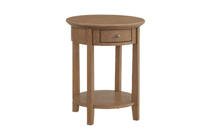 McKenzie Round Side Table - Whittier Wood