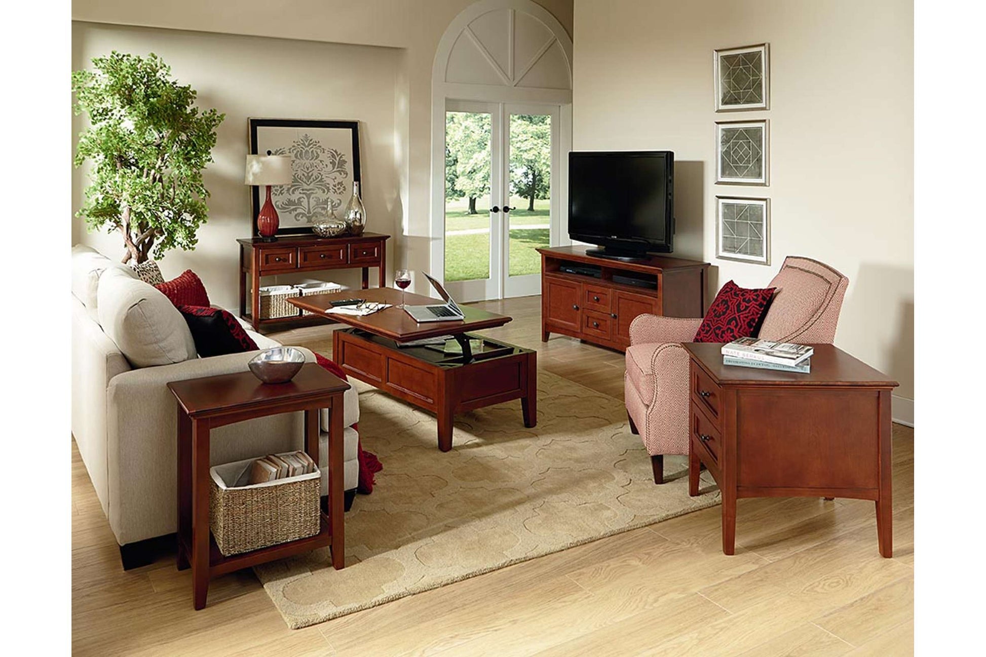 McKenzie Accent Table - Whittier Wood