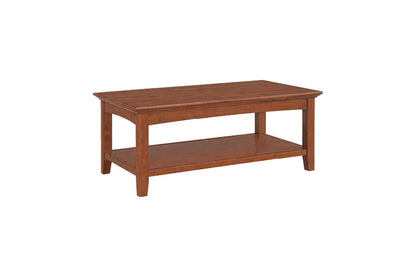 McKenzie Retangular Cocktail Table - Whittier Wood