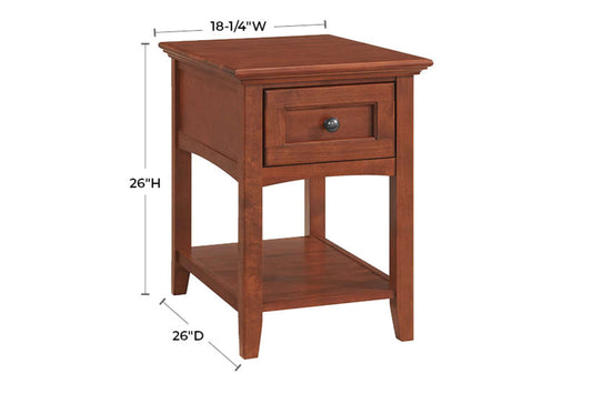 McKenzie Chair Side Table - Whittier Wood