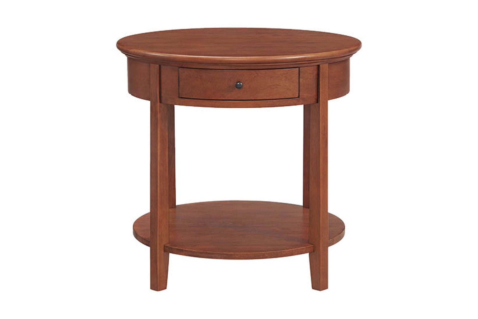 McKenzie Round End Table - Whittier Wood