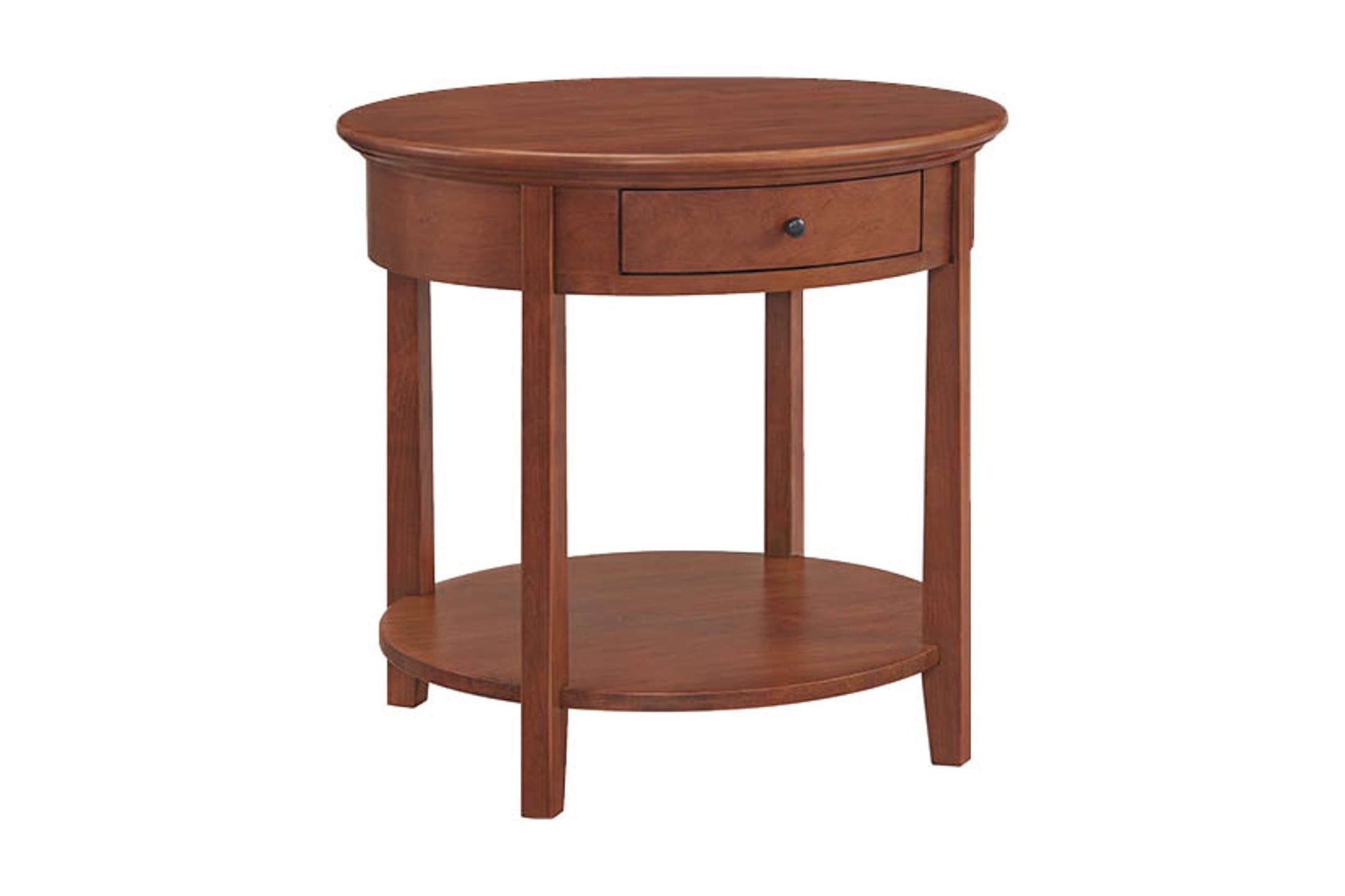 McKenzie Round End Table - Whittier Wood