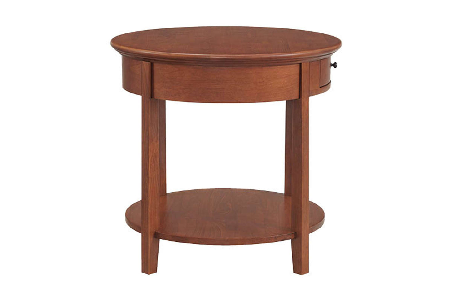 McKenzie Round End Table - Whittier Wood